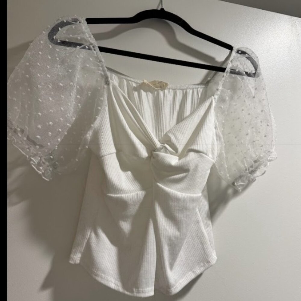 Dress Up Crop Top Size Large